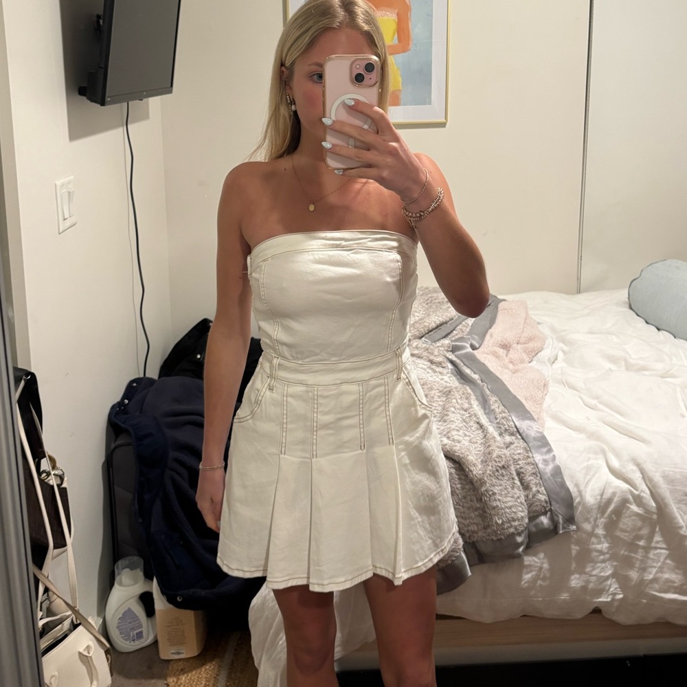 Denim dress